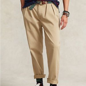 Ralph Lauren Relaxed Fit Pleated Chino Pant
